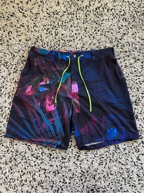 Pixar x Robert Graham Shorts Eye Button Embroidered Sulley Back Pocket Men’s 40